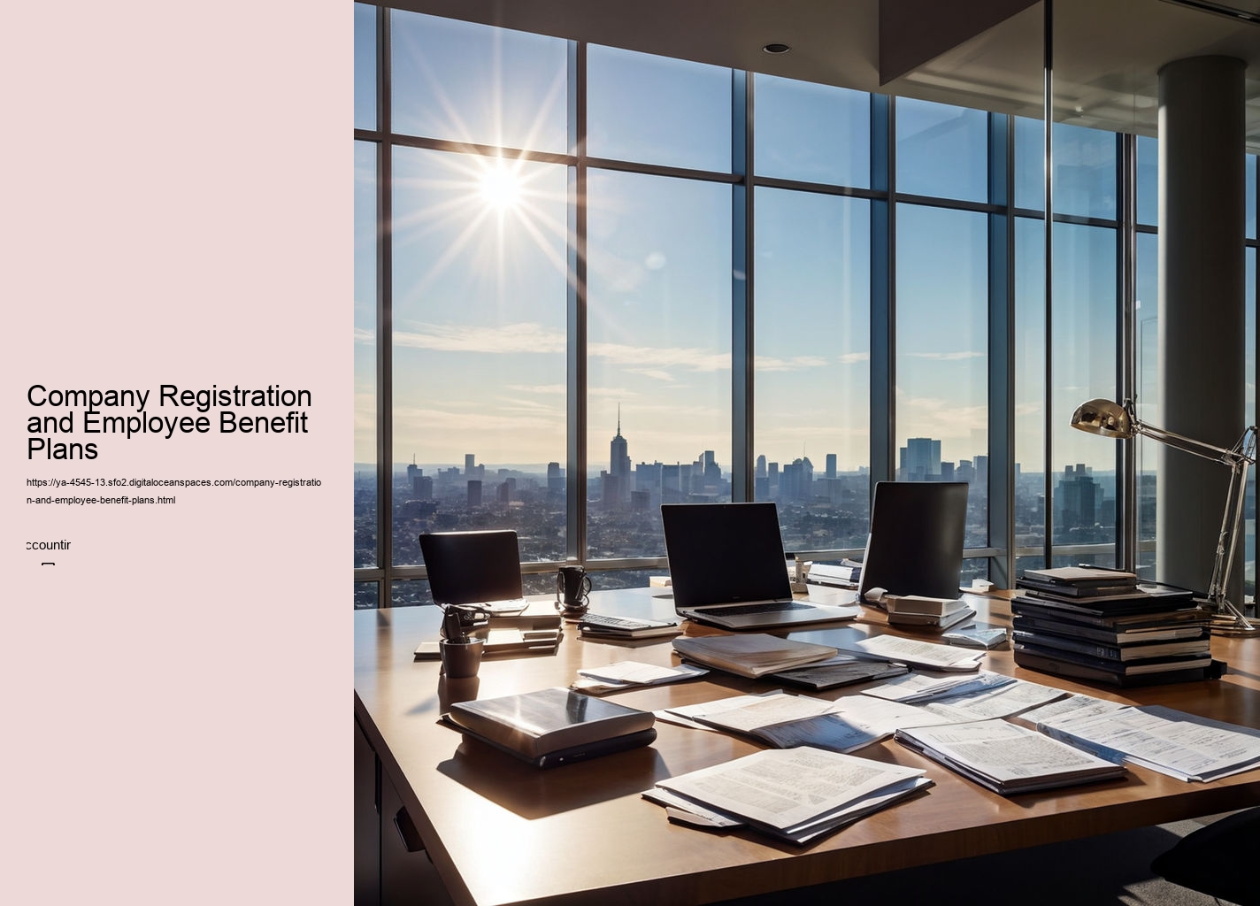 Company Registration and Employee Benefit Plans